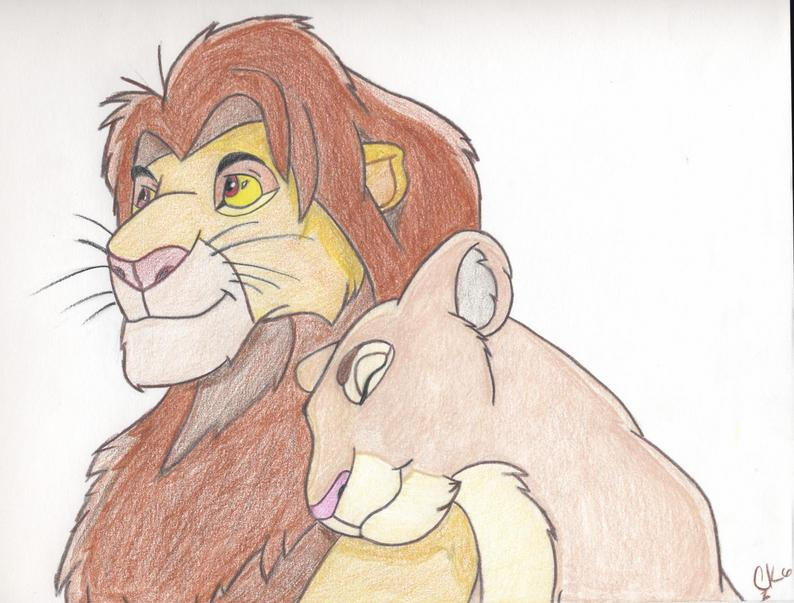 lion king simba and nala coloring pages. The Lion King Wallpaper Simba.