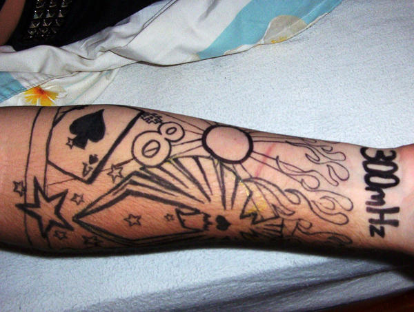 Tim Sleve - sleeve tattoo