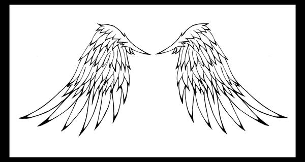 Angel Wings Request by DarkMoon17 on deviantART