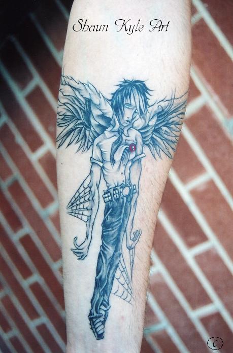 tattoo angel forearm by ShaunKyle on deviantART