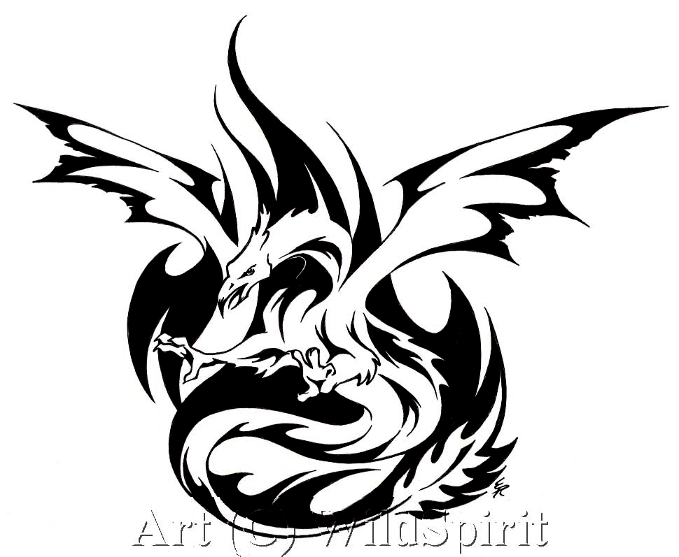 Phoenix Dragon Commission by WildSpiritWolf on deviantART