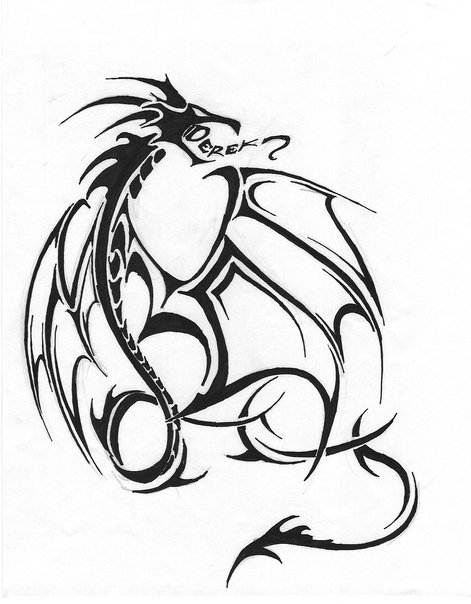 Dragon Tattoo On Willy. dragon tattoos