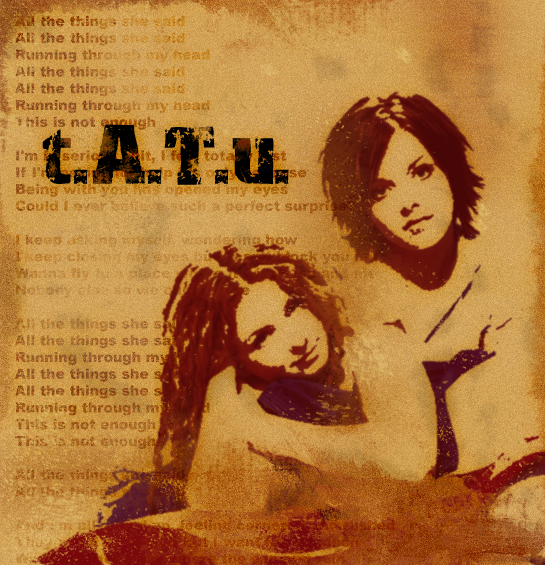 98 Paroles de Tatu, Lyrics from tatu, traduction, clip video, sonnerie, mp3