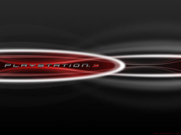 carbon wallpaper. PS3 Red Carbon Wallpaper by