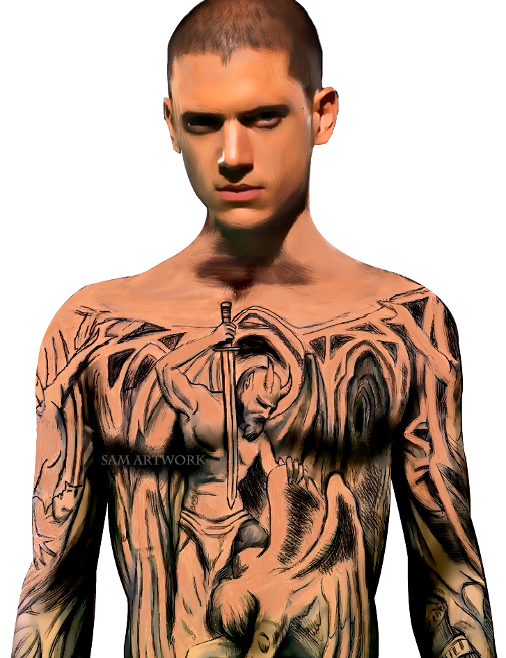 michael scofield tattoo. Michael Scofield quot;W.Millerquot; by