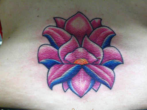 Stylised Flower - flower tattoo