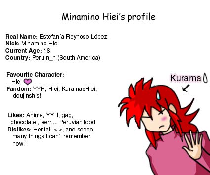 HIEI, KuramaxHiei, anime