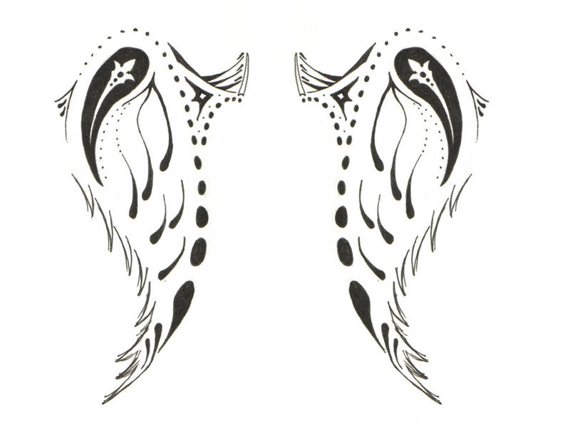 Wing Tattoo by BenjiB on deviantART