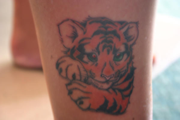 Baby Tiger Tattoos. tiger tattoos. Tiger baby