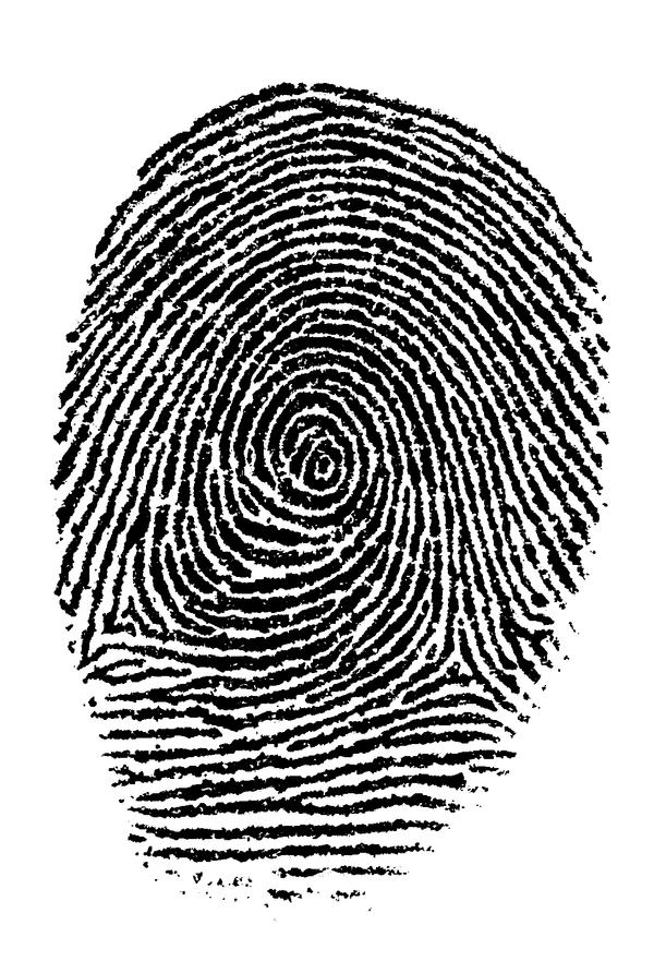 Fingerprint - shoulder tattoo