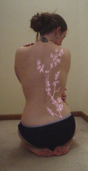 Back Body Tattoos, Cherry Blossom Tattoo, Female Tattoos, Flower Tattoos, Japanese Tattoos, 