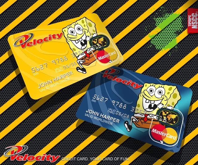 Download this Sponge Bob Credit Card Design picture