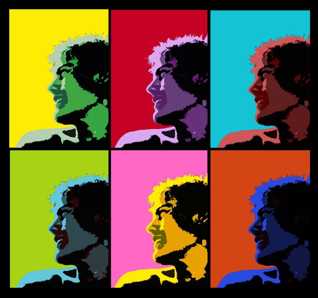 Andy Warhol portrait by jonbar on deviantART