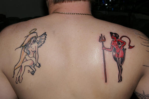 devil tattoos for women