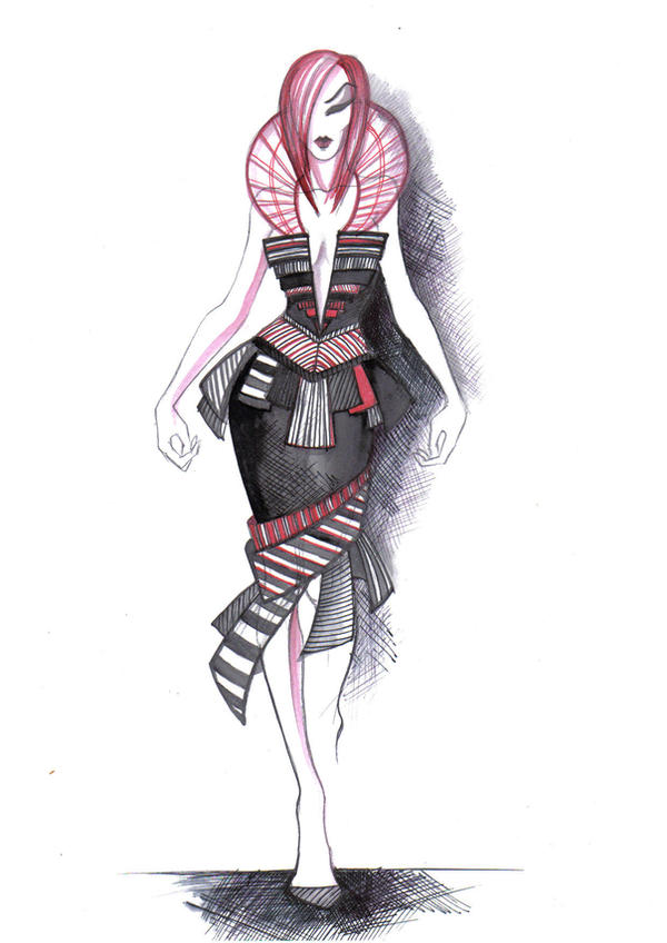 fashion sketches 1 by Inese