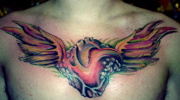 chest piece - chest tattoo