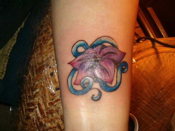 Anna's Flower 1 | Flower Tattoo
