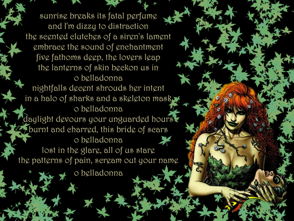 ivy wallpaper. Poison Ivy Wallpaper by