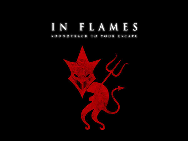 in flames wallpaper. In Flames Evil Jester by