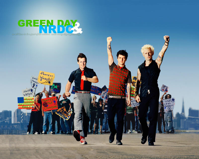 wallpaper green day. Green Day + NRDC wallpaper 8