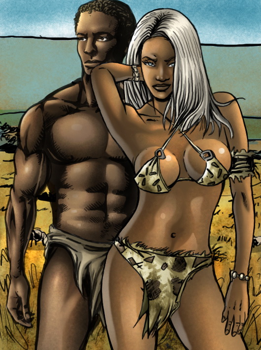 Ororo_and_T_Challa_by_Remixion.jpg