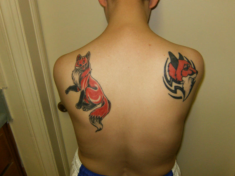 back shoulder tattoos