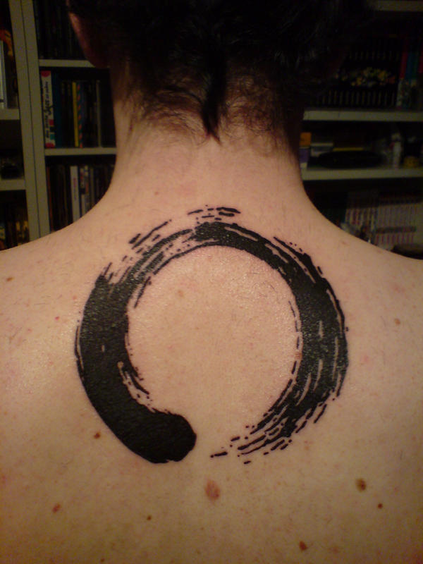 Enso circle tattoo