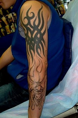 sleeve tribal tattoos design