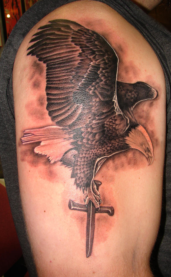 bald eagle tattoo. makeup pictures Bald Eagle