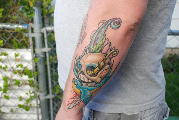 Swallow and Dagger Tattoo by ~swallowndagger on deviantART