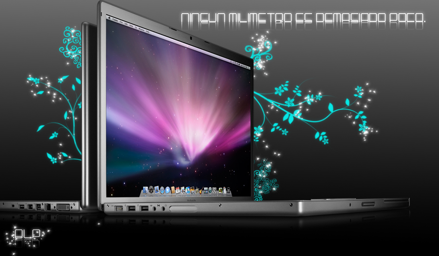 Made cool Leopard Wallpaper Unibody MacBook Pro 17" 2.66 GHz Intel i7 4GB 