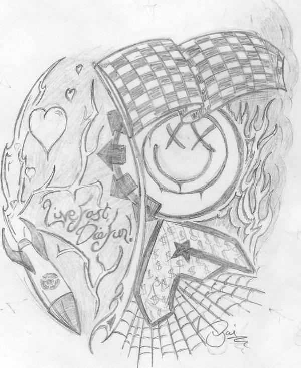 FamousBlink Tattoo Design by myrecklesscreation on deviantART