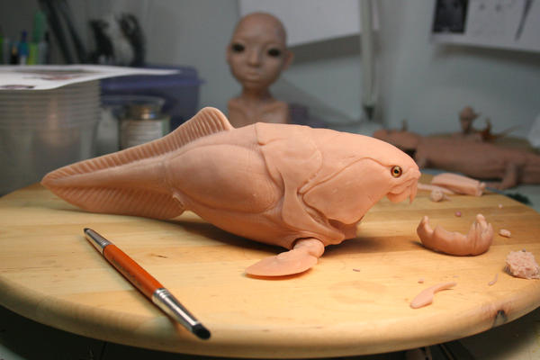 dunkleosteus. Dunkleosteus WIP by ~stablefly