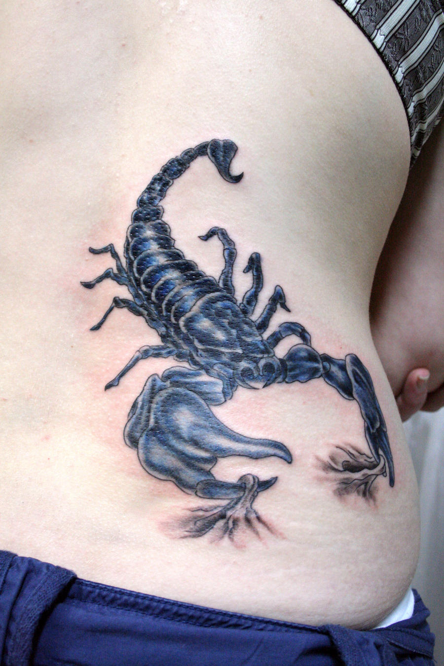Scorpion color Tattoo by