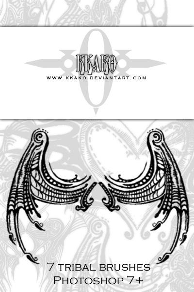 Tribal Tattoo Extensions. Wing Tribal Tattoo Design