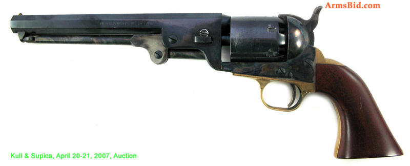 1851 Colt Navy Revolver. Model 1851 Colt Navy revolver