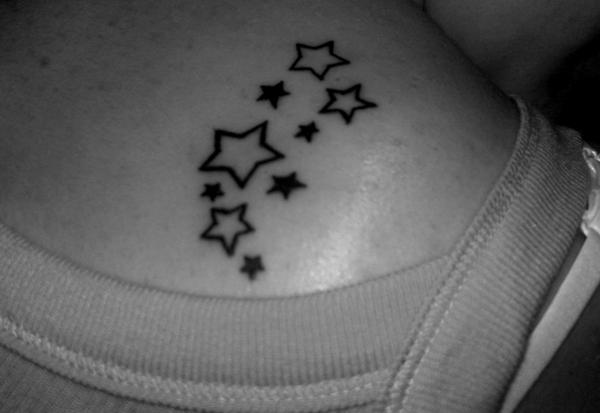 Star Tattoo - shoulder tattoo