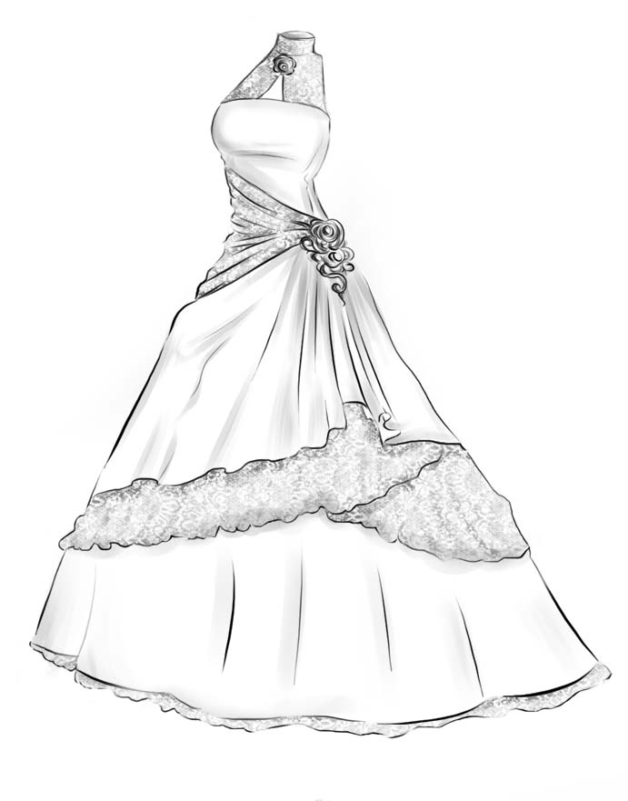 Wedding Dress 2 by Izumik on DeviantArt