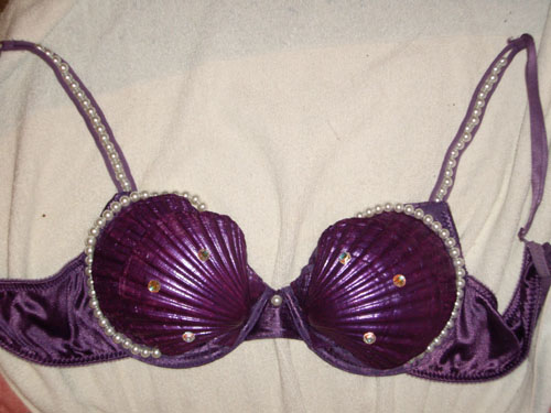 Ariel sea shell bra by MagiqueCheveux on , $60.00
