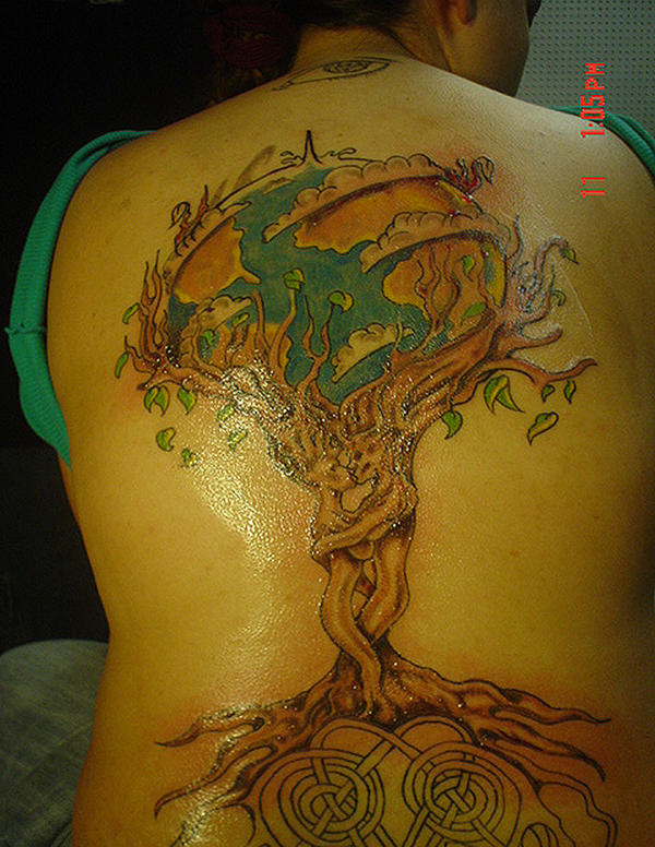 celtic tree of life tattoos. The tree of life tattoo. by