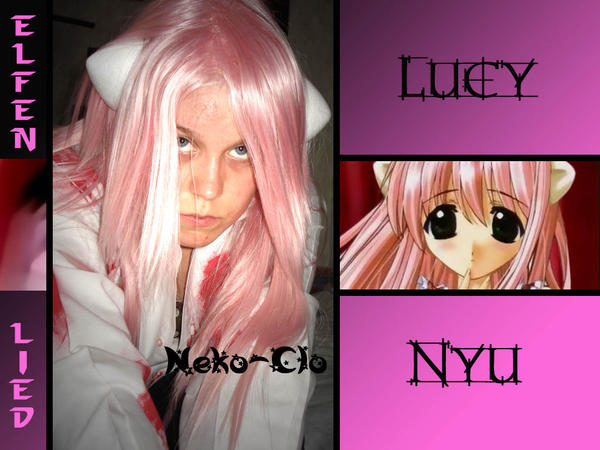 elfen lied cosplay. My Lucy cosplay elfen lied by