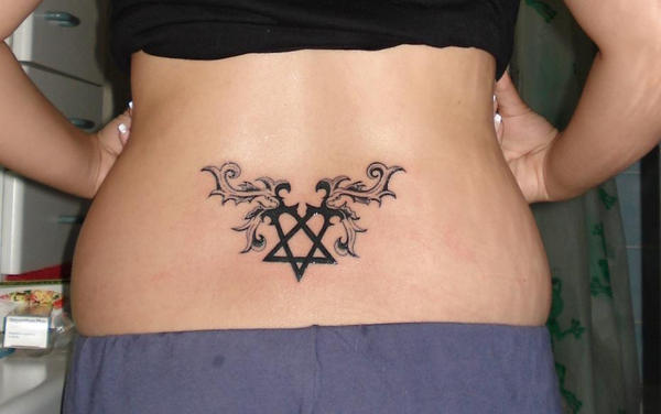 My Tattoo Heartagram by Rothmik on deviantART