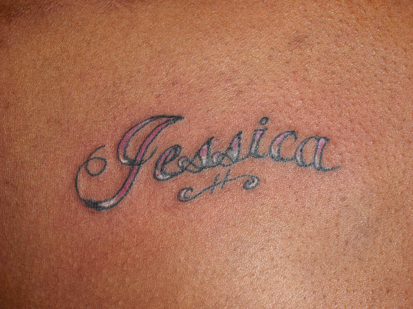 script lettering tattoo designs. Simple name lettering tattoo