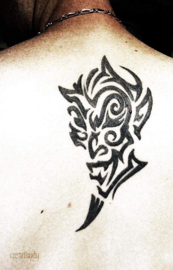Tribal Tattoo on Back