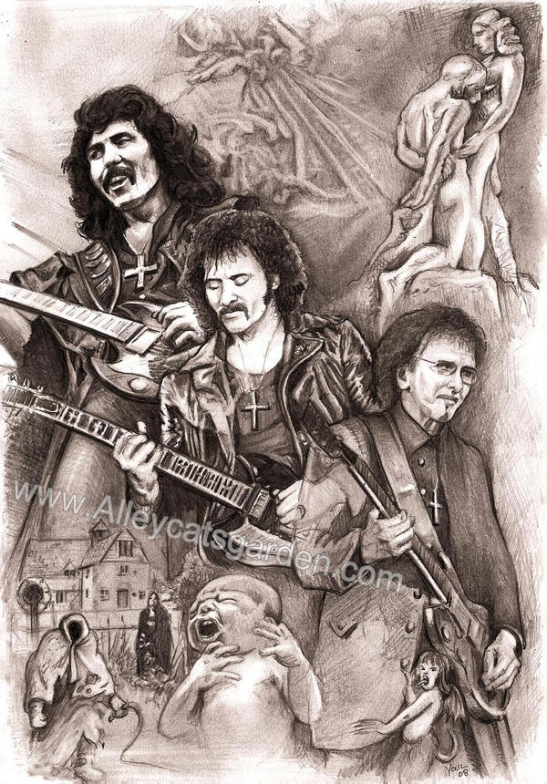 Tony Iommi Black Sabbath by Alleycatsgarden on deviantART