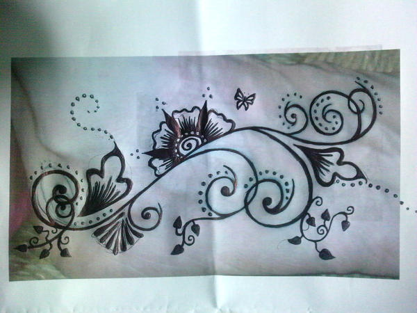 Tattoo design for my sister | Flower Tattoo