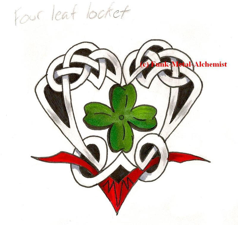 Locket: Shamrock Knot Tattoo by ~Funk-Metal-Alchemist on deviantART