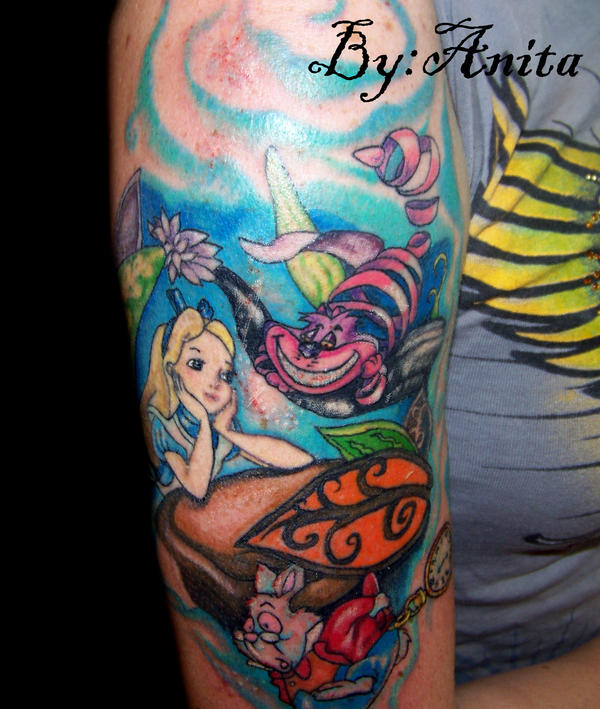 alice in wonderland tattoo by Talaanita on deviantART