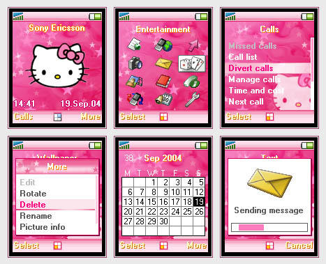  Kitty Wallpaper on Pink Hello Kitty Phone Theme By  Orgiast1k On Deviantart