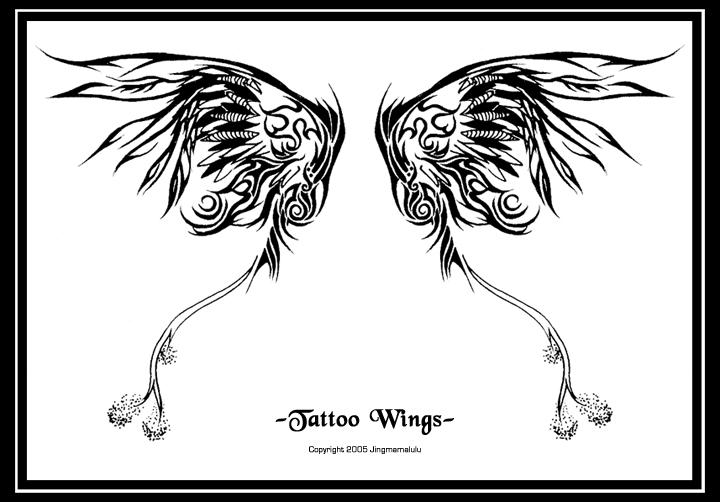 Tattoo Wings by Jingmamalulu on deviantART